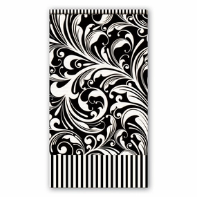 Black Florentine - Hostess Napkins