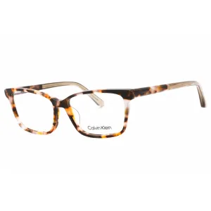 Calvin Klein Women's Eyeglasses - Vintage Havana Rectangular Frame | CK22545 237 Calvin Klein Eyeglasses