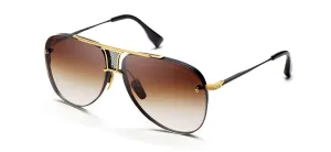 Decade two  DRX-2082-B -62-Z black 18k gold/brown gradient lens