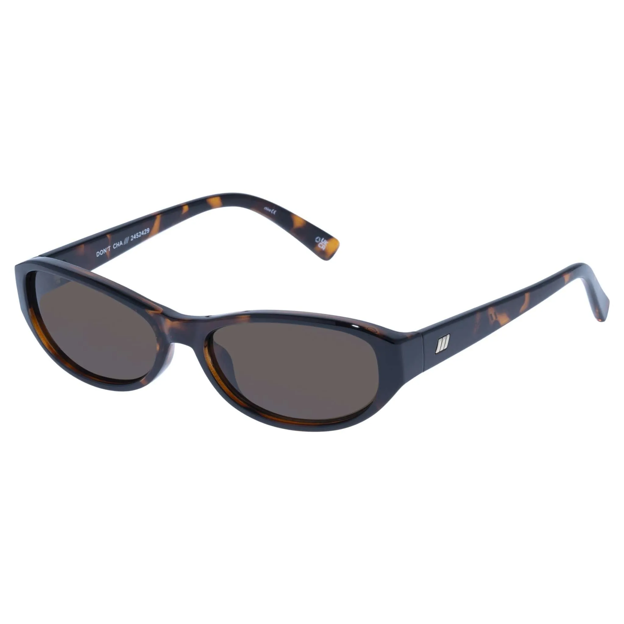 Don't Cha 2452429 tortoise/brown mono lens
