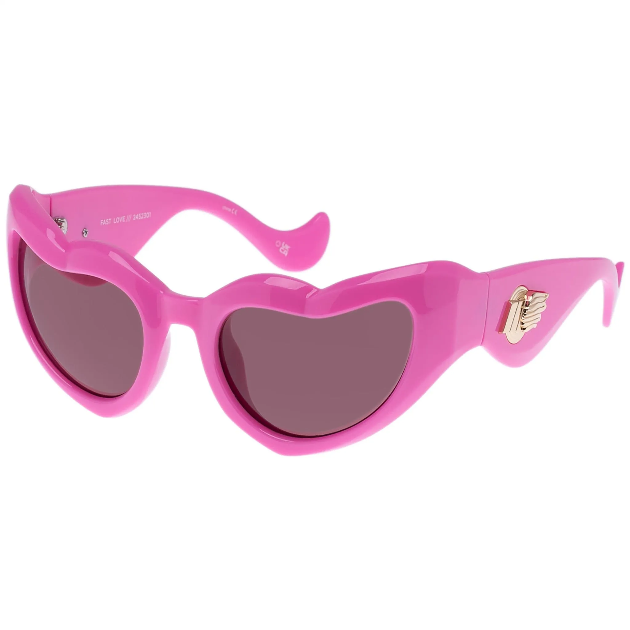 FAST LOVE 2452302 POWDER PINK/SMOKEY BROWN LENS