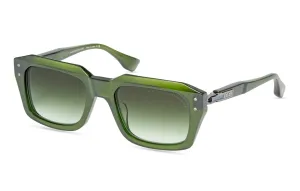 Grandmaster nine DTS464-A-03 antique silver/green gradient lens