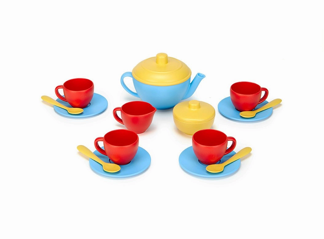 Green Toys Tea Set - Blue