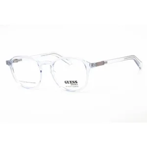 Guess Men's Eyeglasses - Full Rim Crystal Plastic Rectangular Shape Frame | GU8251 026 Guess Eyeglasses