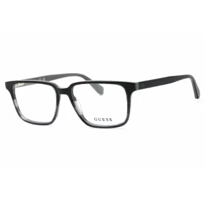 Guess Men's Eyeglasses - Grey/Other Acetate Square Shape Full Rim Frame | GU50047 020 Guess Eyeglasses