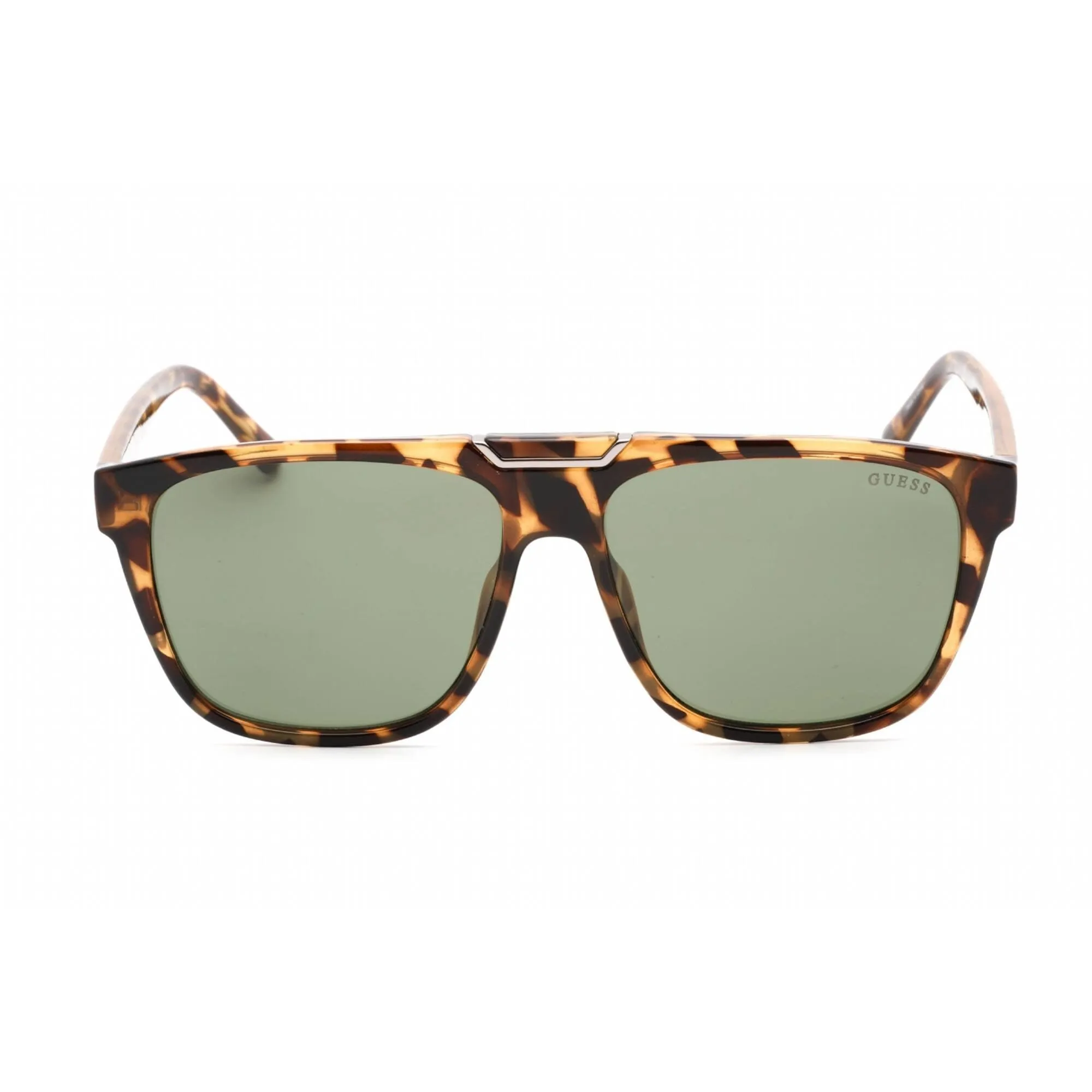 Guess Men's Sunglasses - Full Rim Blonde Havana Plastic Square Frame | GU00056 53N Guess Sunglasses