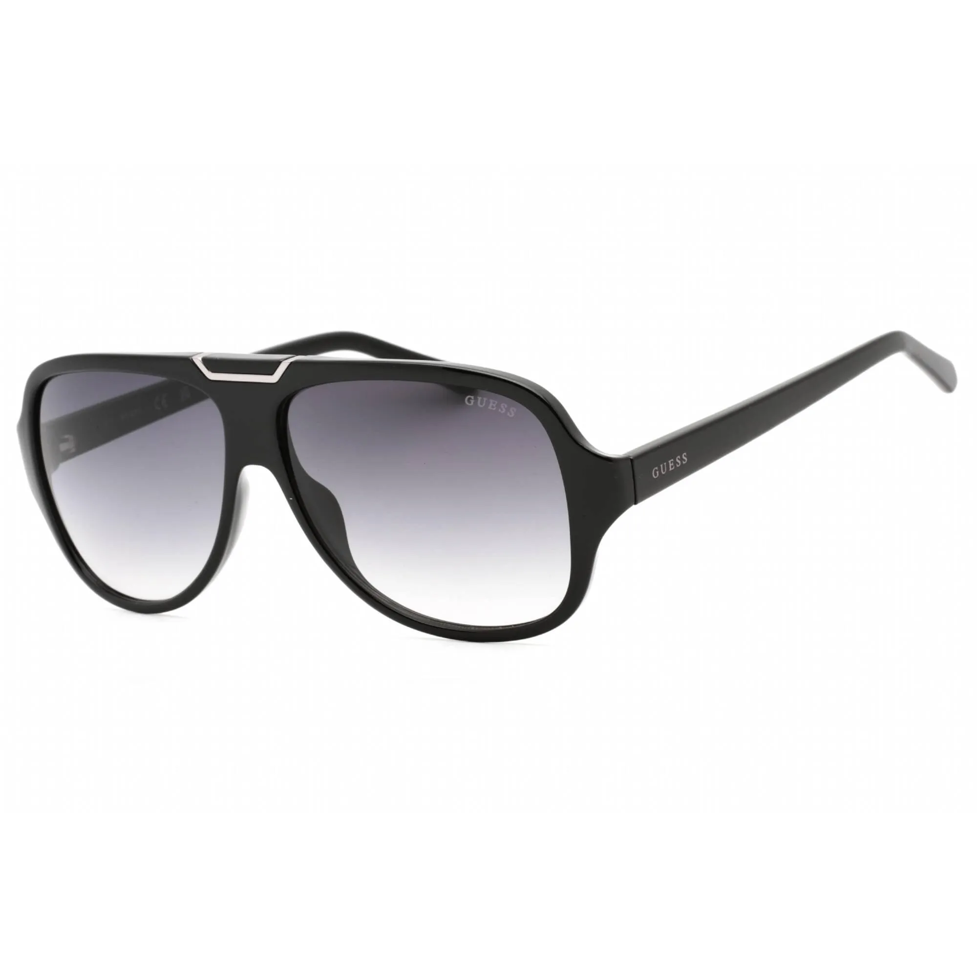 Guess Men's Sunglasses - Injected Propionate Rectangular Frame, 60 mm | GU00055 01B Guess Sunglasses