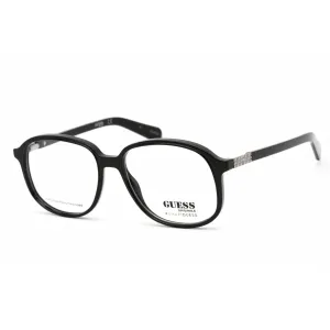 Guess Unisex Eyeglasses - Clear Demo Lens Full Rim Shiny Black Plastic | GU8255 001 Guess Eyeglasses