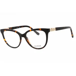 Guess Women's Eyeglasses - Dark Havana Acetate Cat Eye Full Rim Frame | GU2942 052 Guess Eyeglasses
