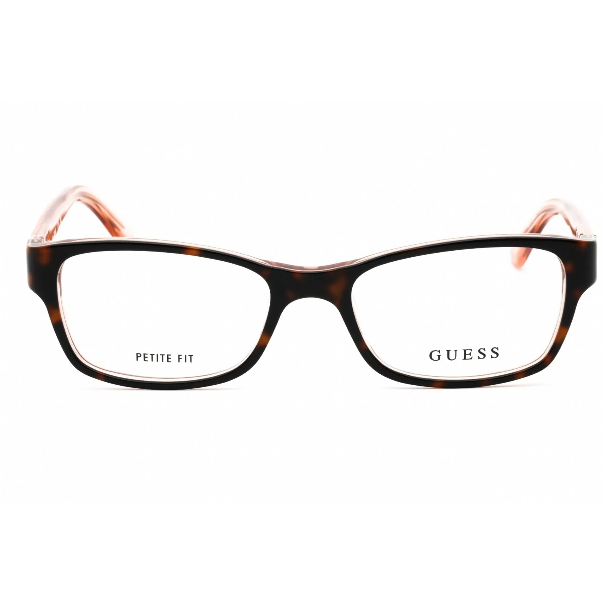 Guess Women's Eyeglasses - Havana/Other Acetate Cat Eye Full Rim Frame | GU2591 056 Guess Eyeglasses