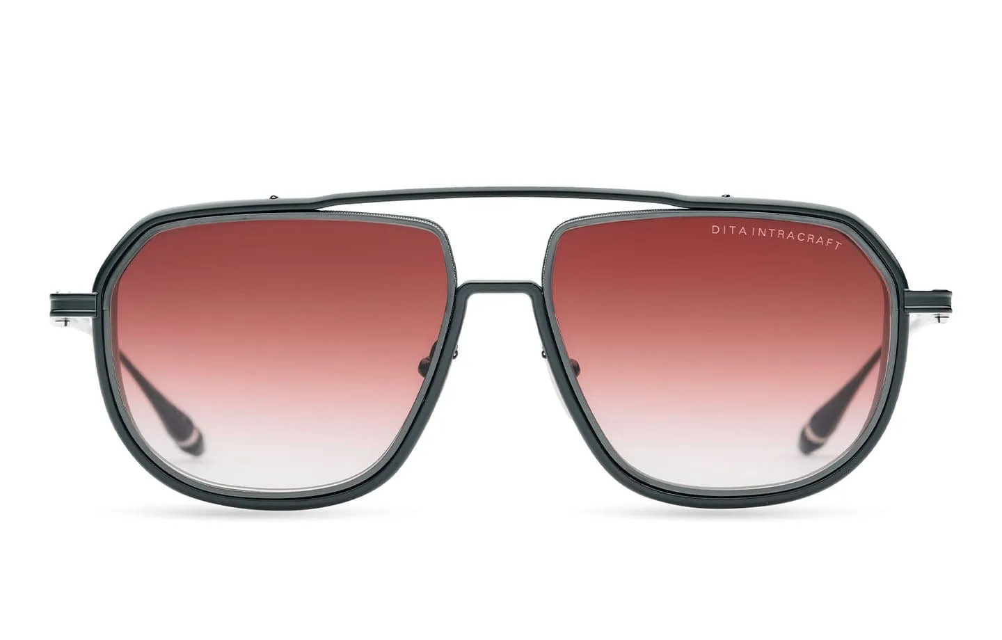 Intracraft DTS165-A-02 matte black/burgundy to clear gradient lens