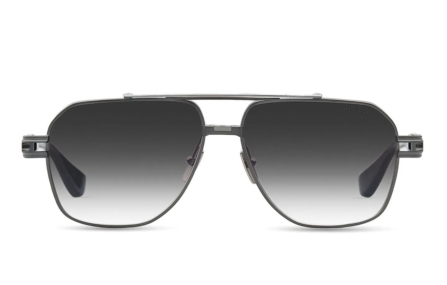 Kudro  DTS436-A-02 Black iron/grey gradient lens