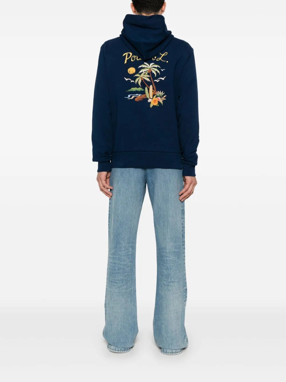 Logo-Embroidered Hoodie