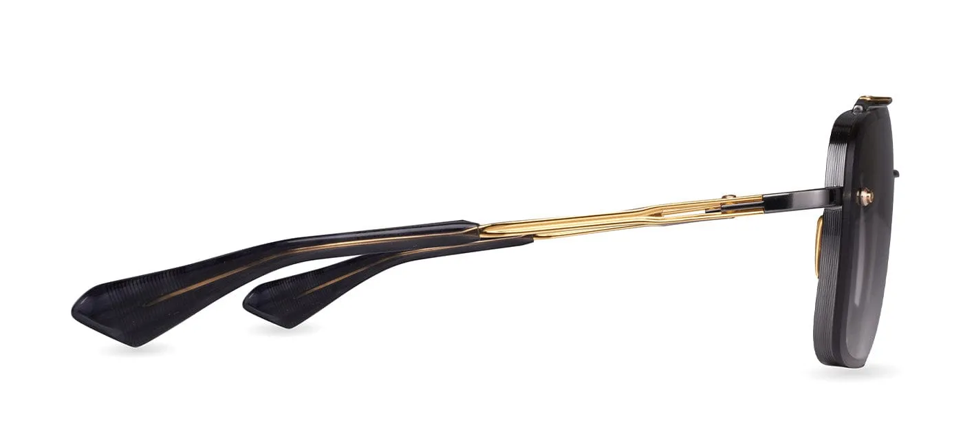 Mach six  DTS121-62-05  black rhodium & gold/grey gradient lens
