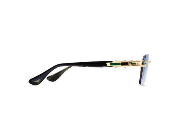 Meta Evo One DTS147-A-03 gold arctic swirl/turquoise gradient lens