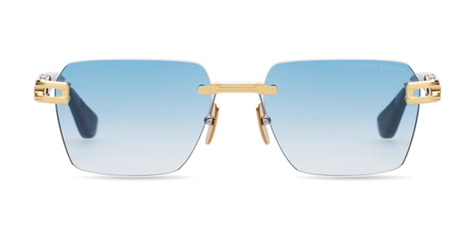Meta Evo One DTS147-A-03 gold arctic swirl/turquoise gradient lens