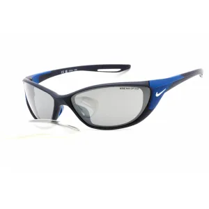 Nike Men's Sunglasses - Full Rim Matte Midnight Navy Plastic | NIKE ZONE DZ7356 410 Nike Sunglasses