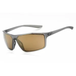 Nike Unisex Sunglasses - Matte Dark Grey Plastic Frame | NIKE WINDSTORM M CW4672 021 Nike Sunglasses