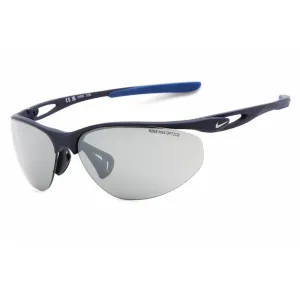 Nike Unisex Sunglasses - Matte Midnight Navy Acetate Oval | NIKE AERIAL DZ7352 410 Nike Sunglasses