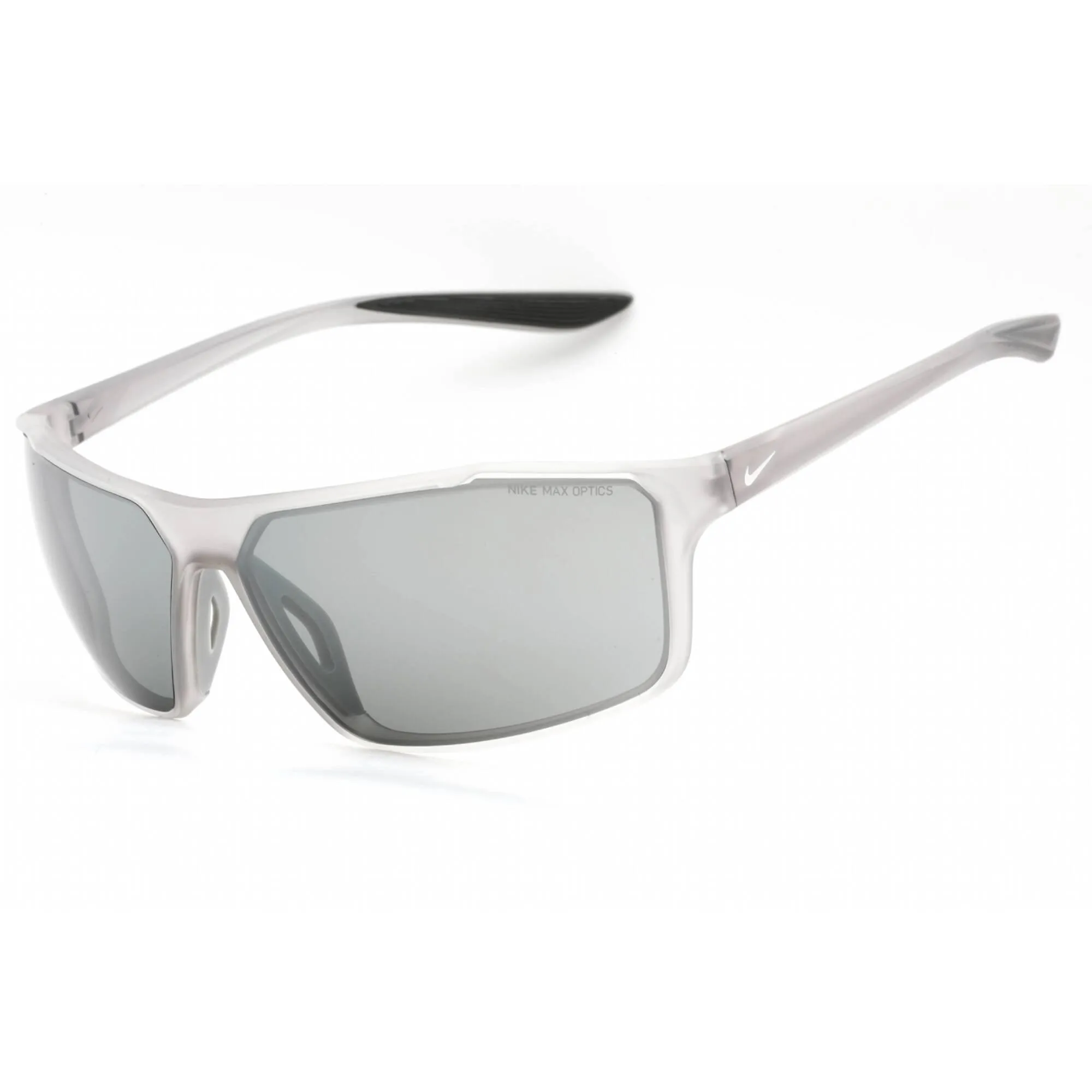 Nike Unisex Sunglasses - Matte Wolf Grey/White Plastic | NIKE WINDSTORM CW4674 012 Nike Sunglasses