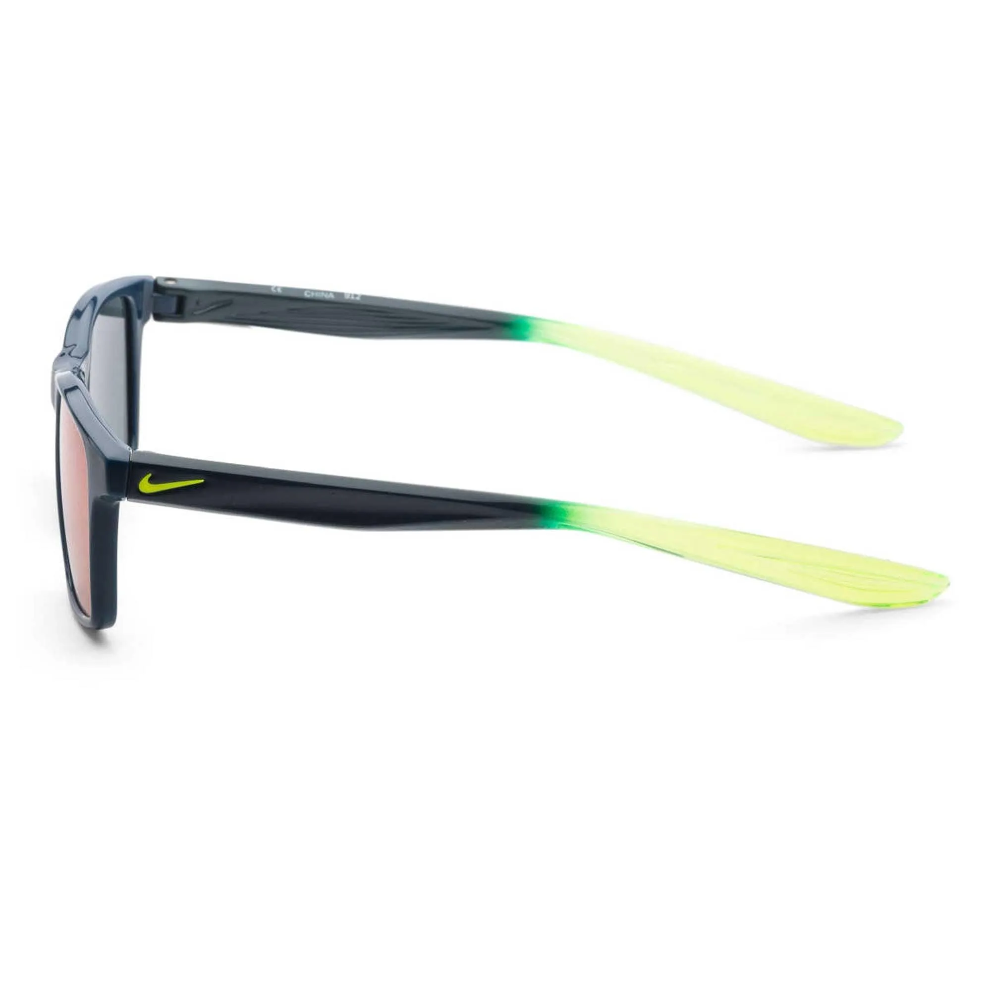 Nike Unisex Sunglasses - Violet Mirror Gradient Lens Plastic Square Frame | Whiz 300 Nike Sunglasses