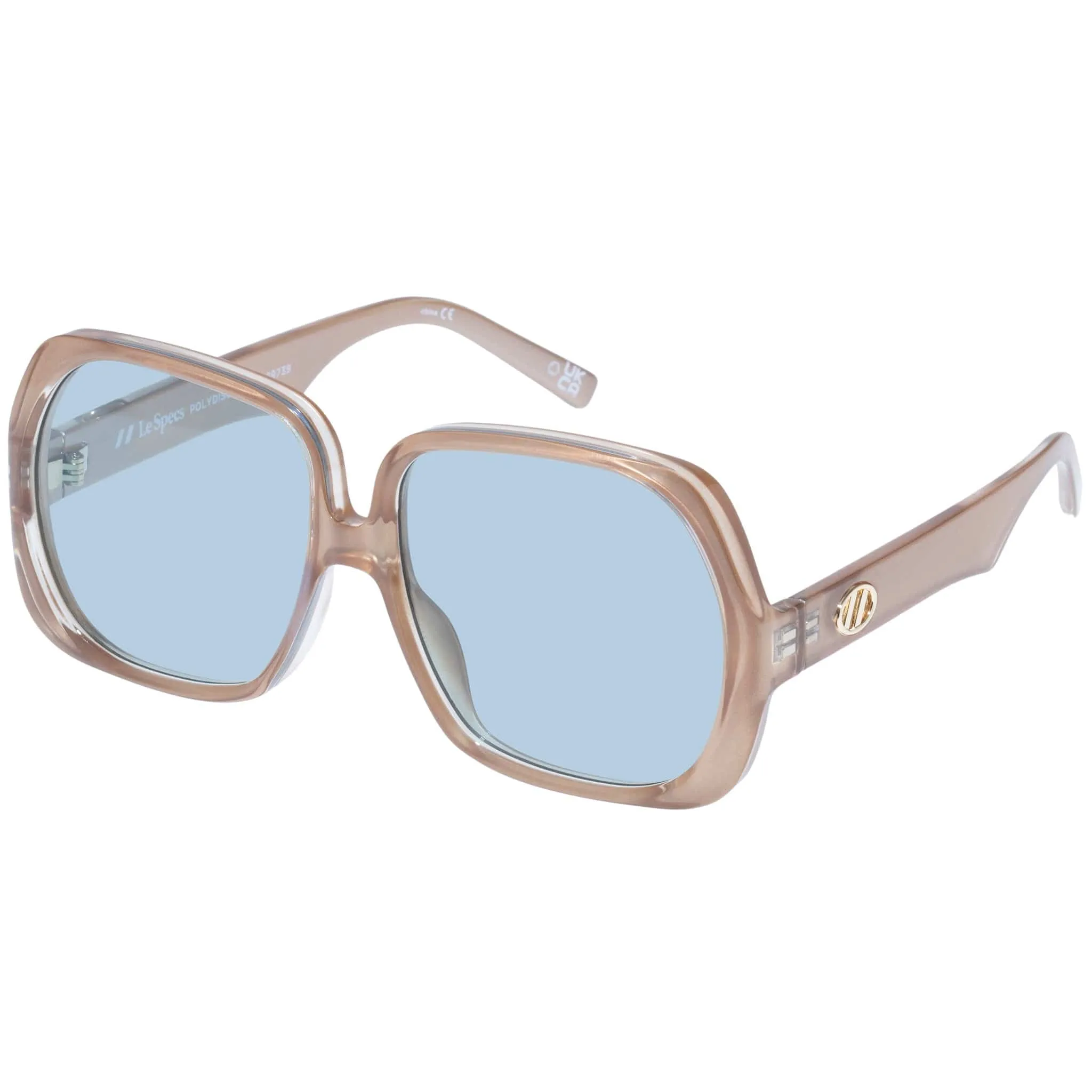 Polydisco 2429739 pearl champagne/sky tint lens