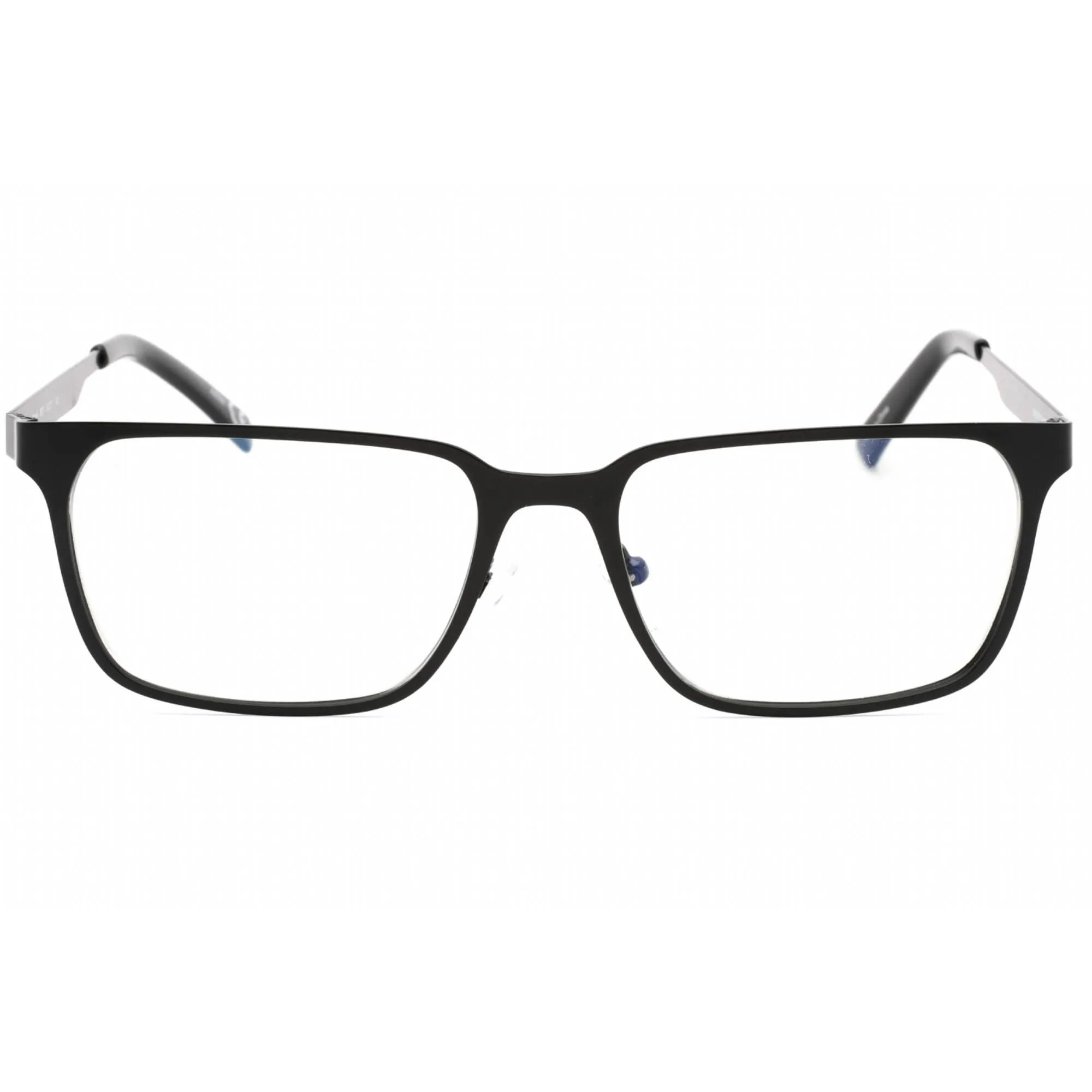 Prive Revaux Men's Eyeglasses - Metal Rectangular Frame | Spear Head Caviar Black Prive Revaux	Blue Light Blocking Glasses
