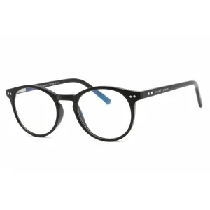 Prive Revaux Unisex Eyeglasses - Plastic Round Frame | Maestro Matte Caviar Black Prive Revaux	Blue Light Blocking Glasses