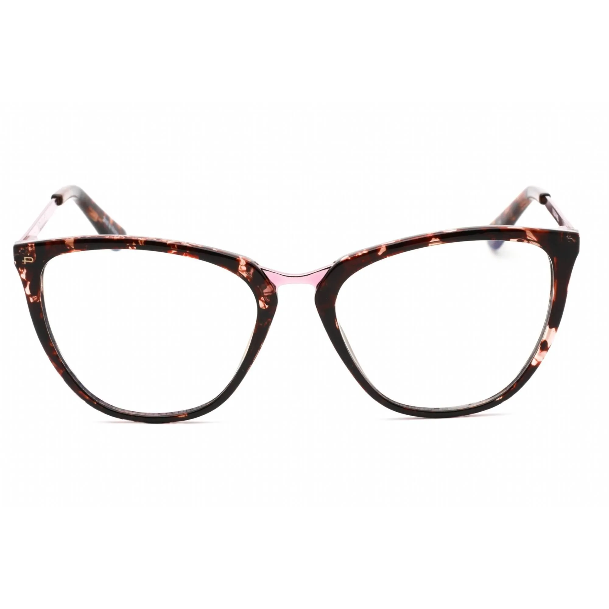 Prive Revaux Women's Eyeglasses - Clear Demo Lens Plastic Cat Eye | Alice Blush Tort Prive Revaux	Blue Light Blocking Glasses