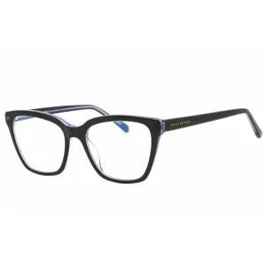 Prive Revaux Women's Eyeglasses - Plastic Cat Eye Frame | Holly Caviar Black/Sky Blue Prive Revaux	Blue Light Blocking Glasses