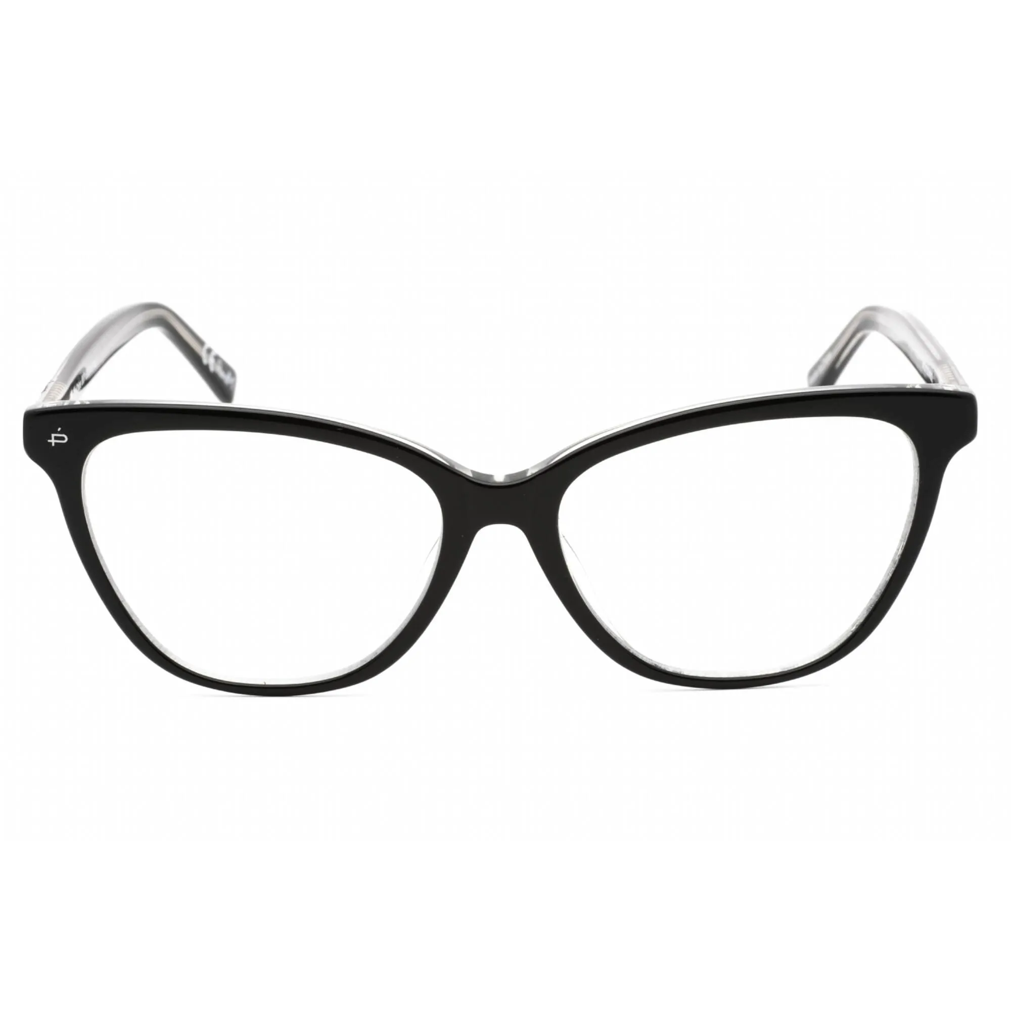 Prive Revaux Women's Eyeglasses -Plastic Cat Eye Shape Frame | Chloe Caviar Black Prive Revaux	Blue Light Blocking Glasses