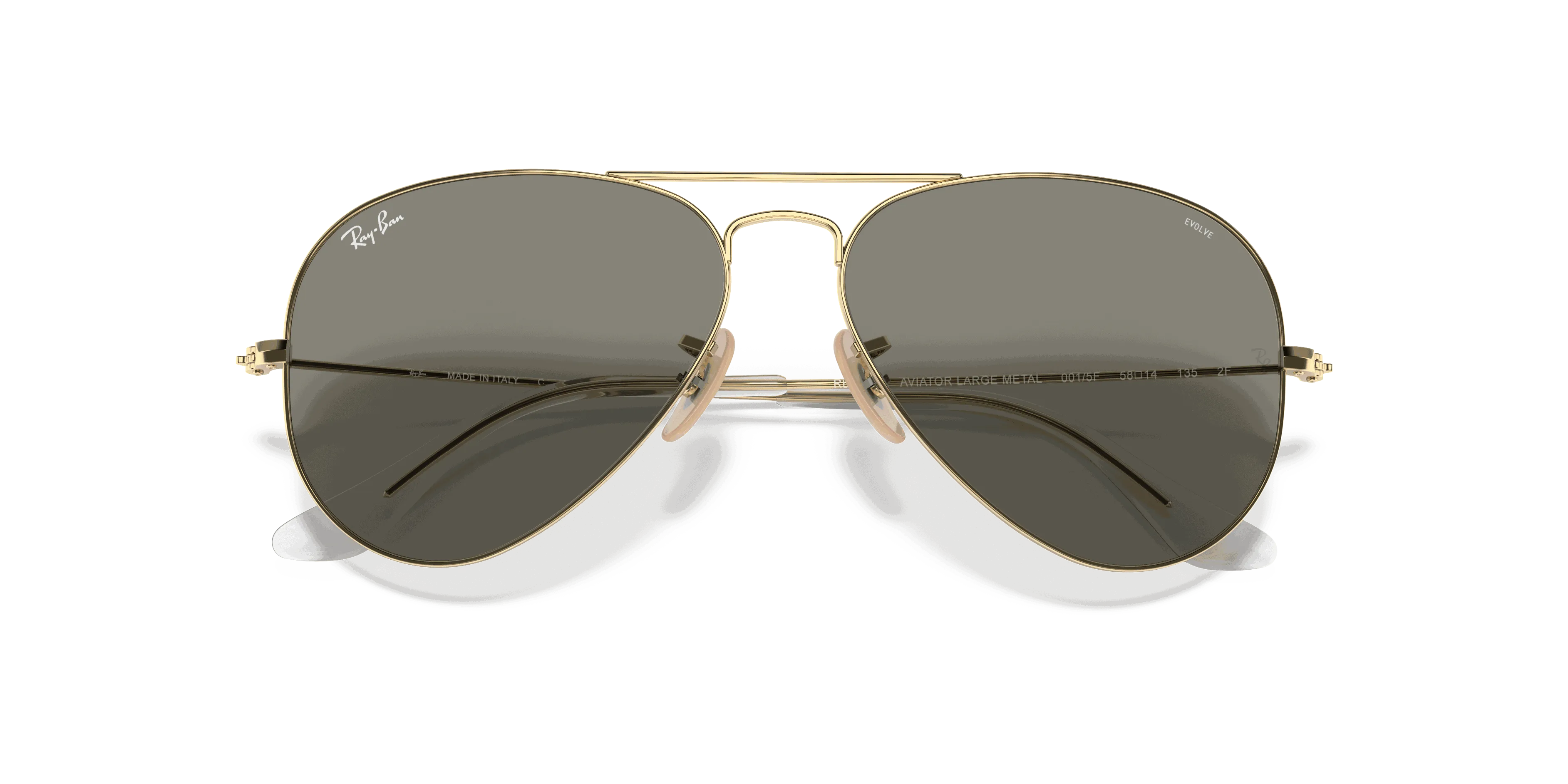 RayBan AVIATOR CLEAR EVOLVE