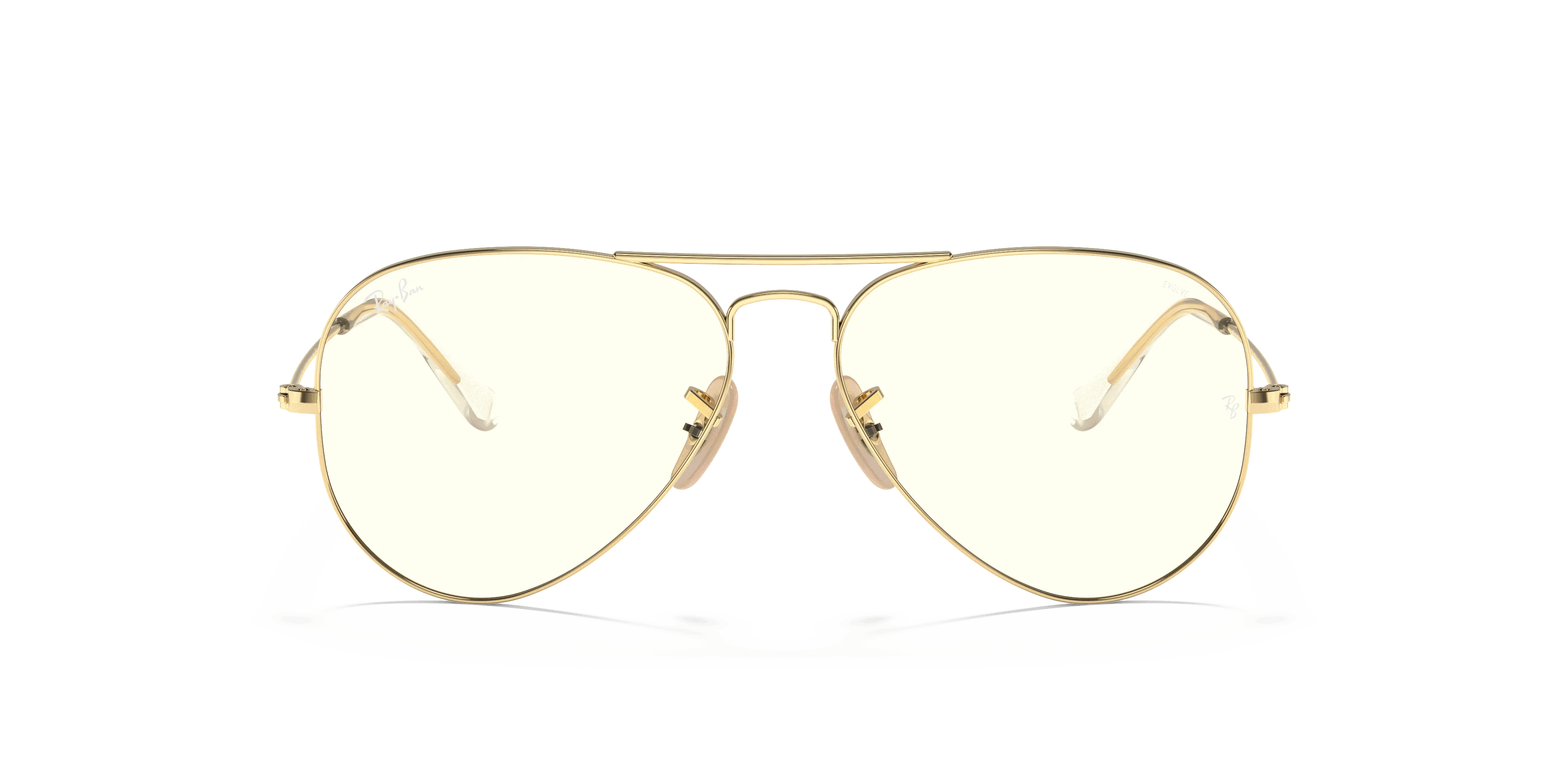 RayBan AVIATOR CLEAR EVOLVE