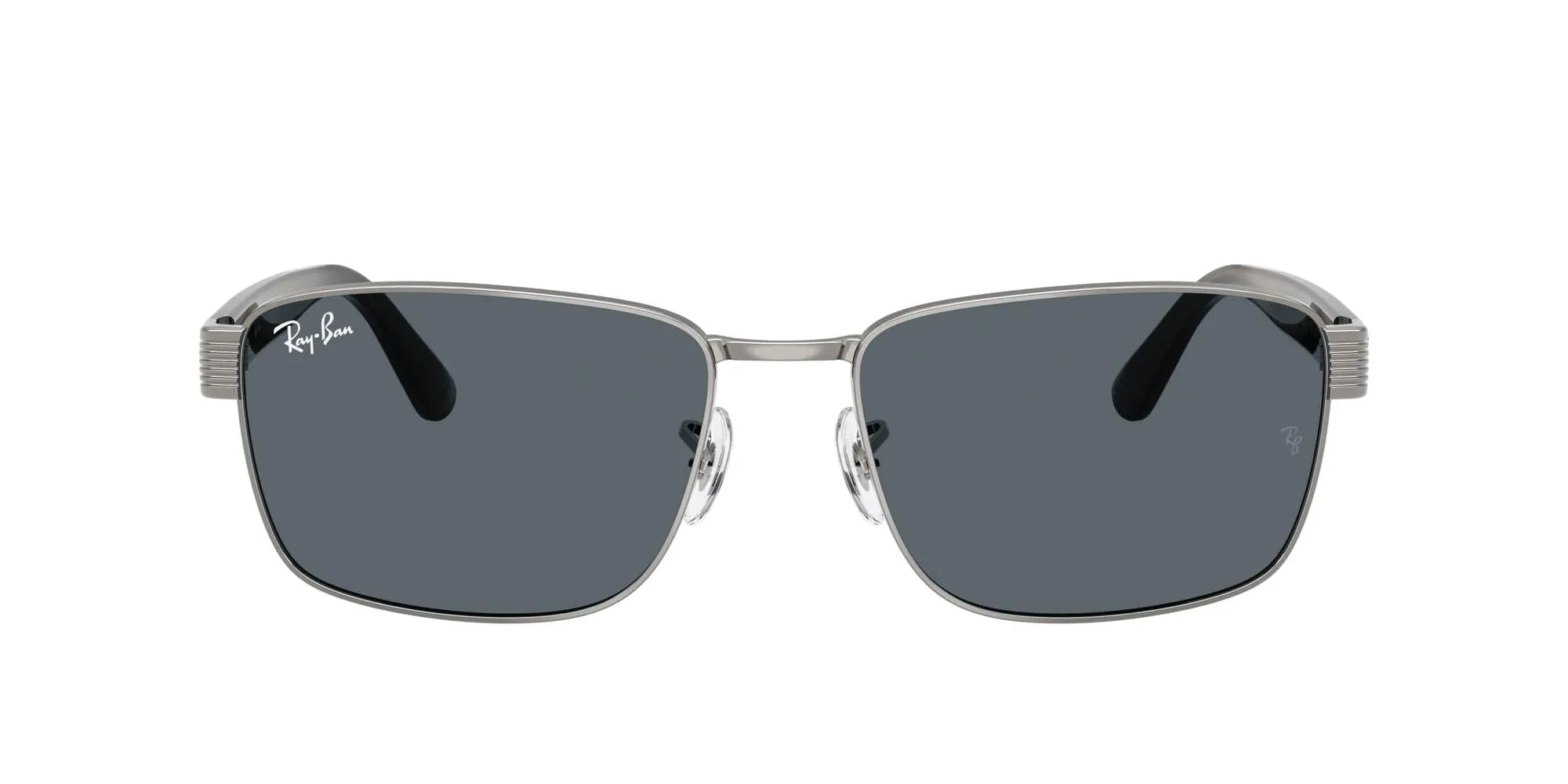 RB3750 004/R5 (62) gunmetal/blue lens