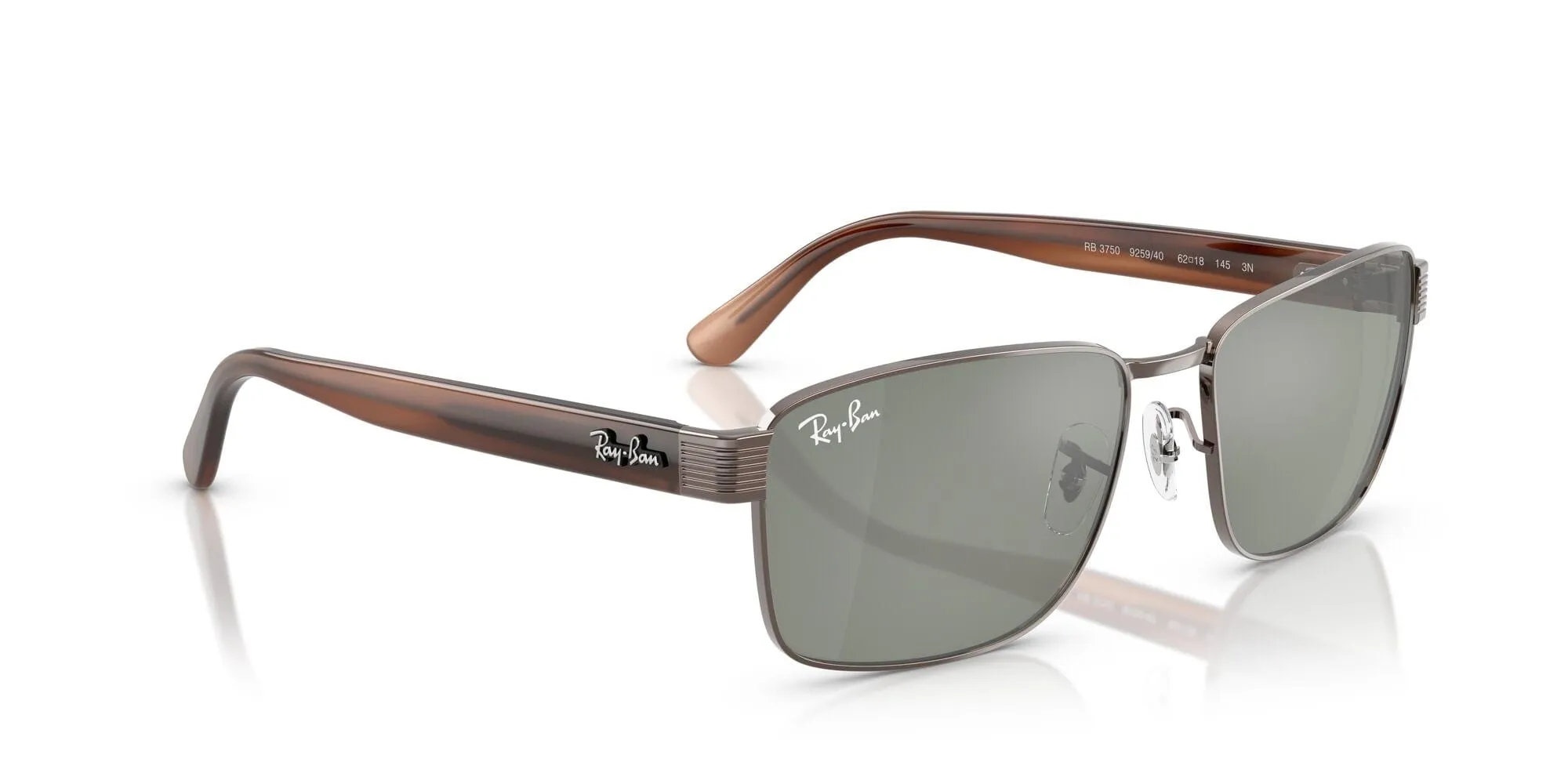 RB3750 925940 (62) copper/green lens