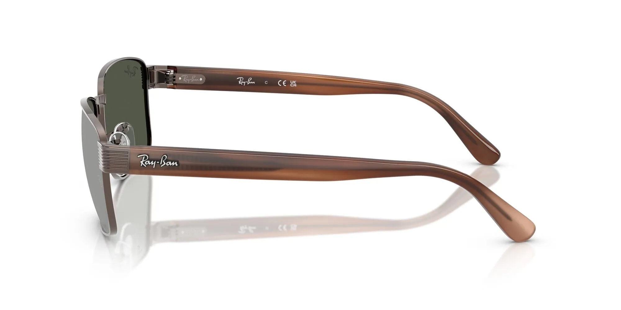 RB3750 925940 (62) copper/green lens