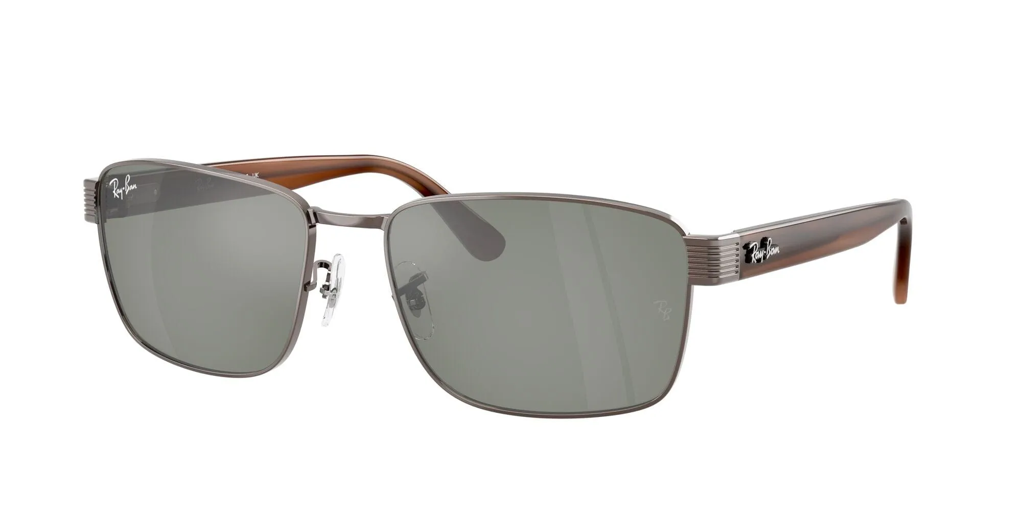 RB3750 925940 (62) copper/green lens
