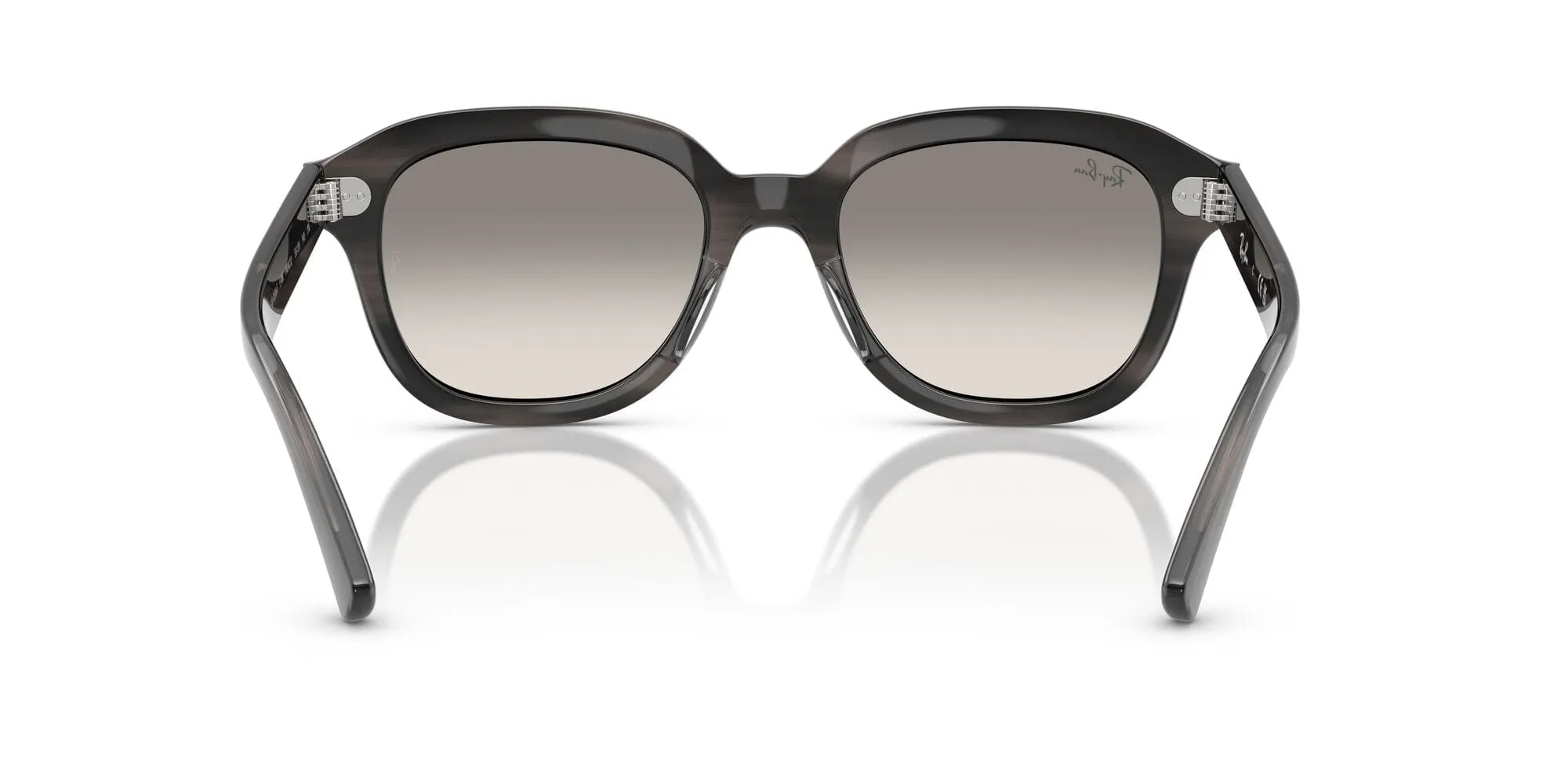 RB4398 140432 (53) striped grey/clear gradient grey lens