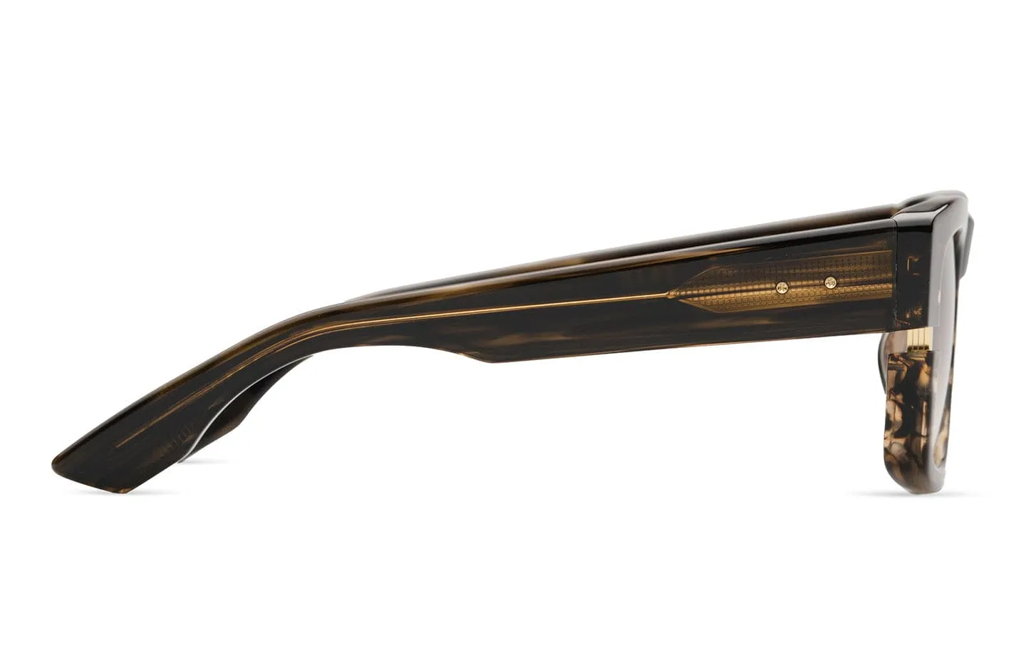 Sekton DTS122-53-07 burnt timber yellow gold/brown clear gradient lens