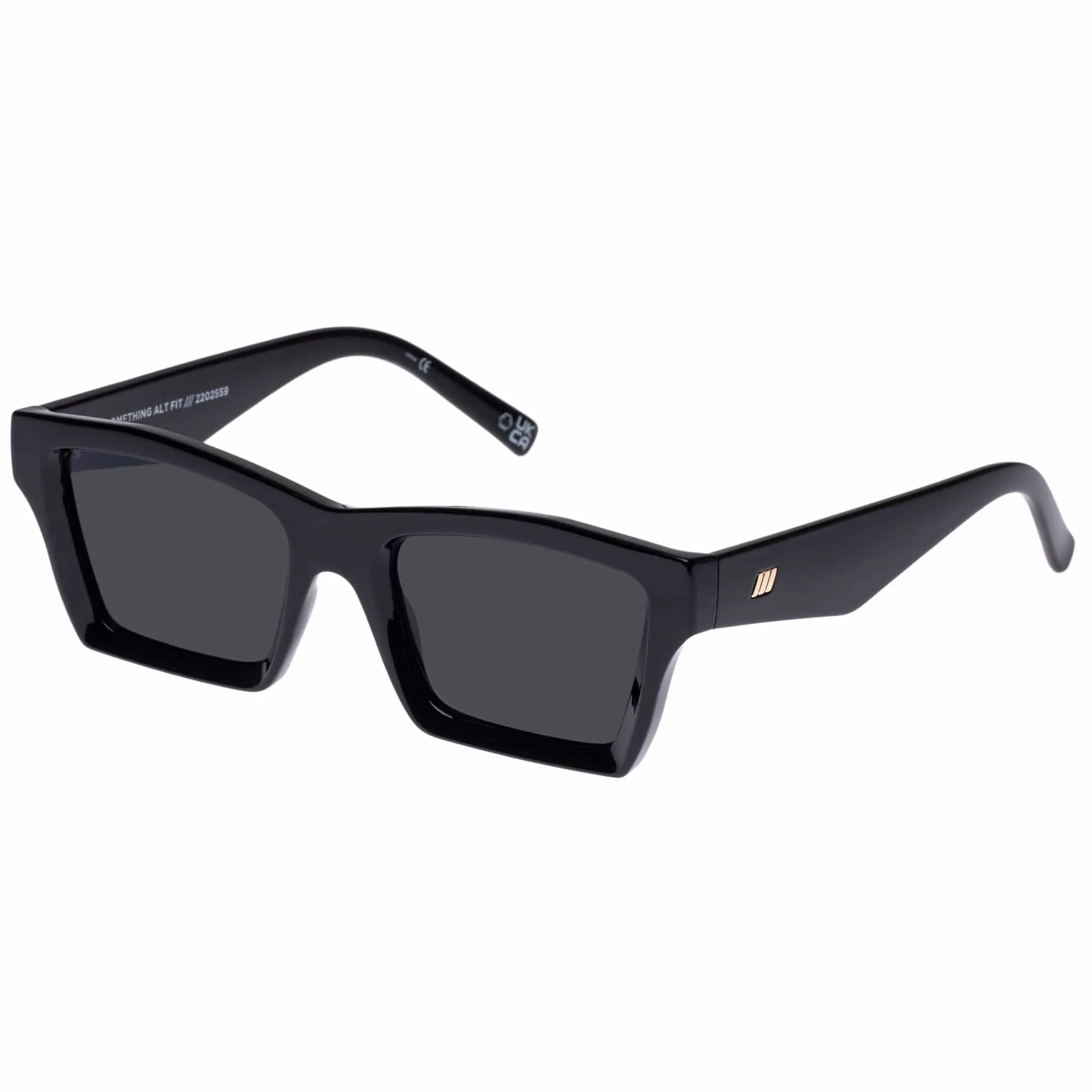 SOMETHING 2202559 BLACK/SMOKE MONO LENS