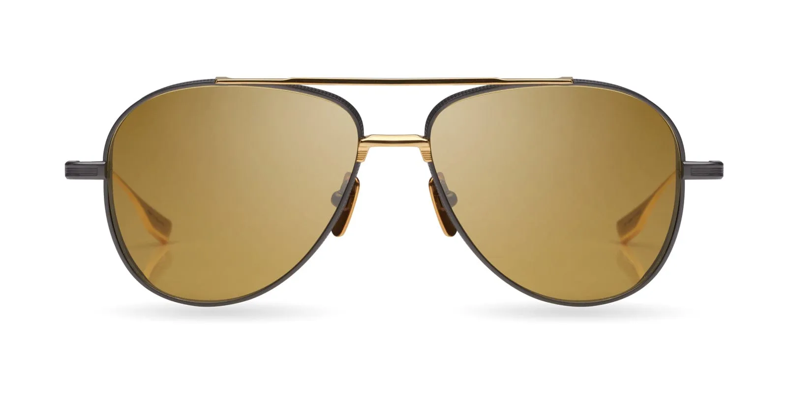 Subsystem DTS141-A-02 black iron & gold/amber lens