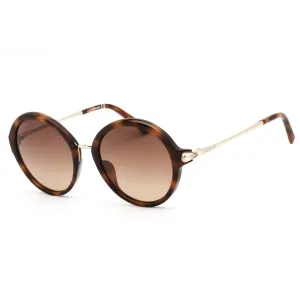 Swarovski Women's Sunglasses - Dark Havana Plastic Full Rim Round Frame | SK0285 52F Versace Sunglasses