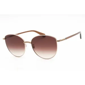 Swarovski Women's Sunglasses - Full Rim Shiny Rose Gold Metal Cat Eye | SK0344-H 28F Versace Sunglasses