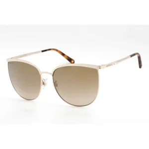 Swarovski Women's Sunglasses - Gold Cat Eye Frame Brown Mirror Lens | SK0250-K 32G Versace Sunglasses