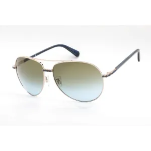 Swarovski Women's Sunglasses - Gradient Blue Lens Aviator Metal Frame | SK0343-H 28W Versace Sunglasses