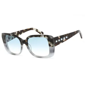 Swarovski Women's Sunglasses - Gradient Blue Lens Square Shape Frame | SK0373 52W Versace Sunglasses