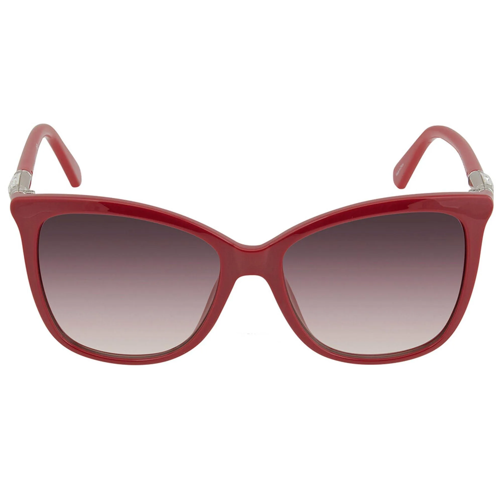 Swarovski Women's Sunglasses - Gradient Bordeaux Lens Shiny Bordeaux | SK0227 69T Versace Sunglasses