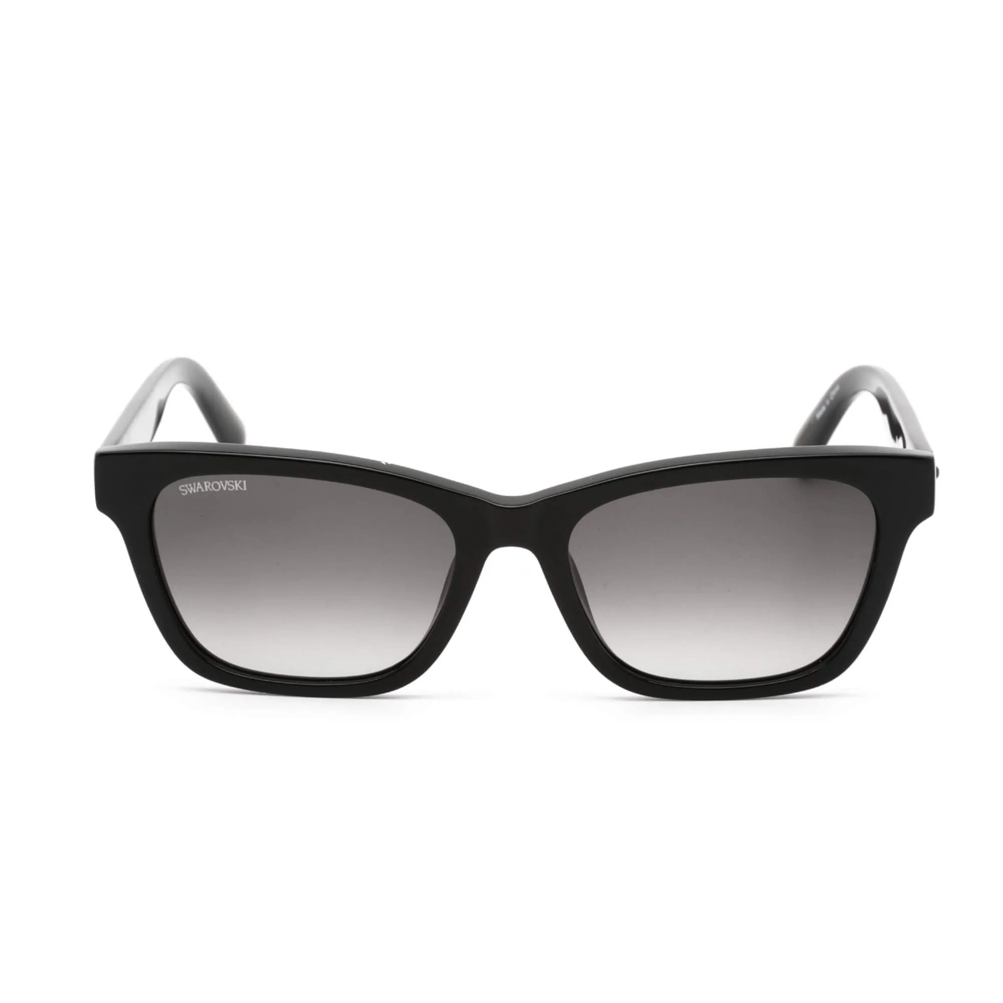 Swarovski Women's Sunglasses - Gradient Grey Lens Square Acetate Frame | SK0374 01B Versace Sunglasses
