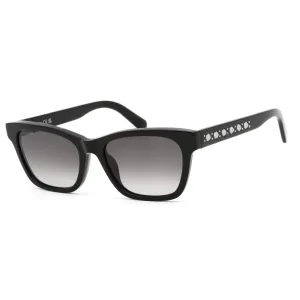 Swarovski Women's Sunglasses - Gradient Grey Lens Square Acetate Frame | SK0374 01B Versace Sunglasses