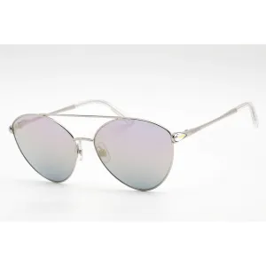 Swarovski Women's Sunglasses - Shiny Palladium Metal Frame Gradient Lens | SK0286 16Z Versace Sunglasses